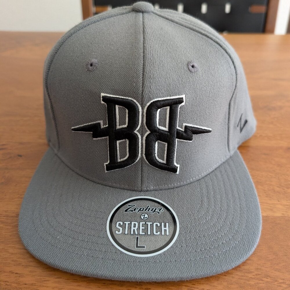 Grey Breckenridge Brewing Fitted Hat